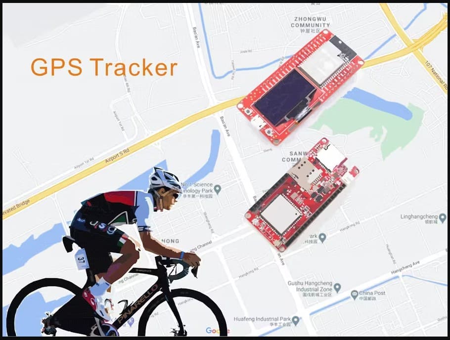 Screenshot of GPS Tracking System